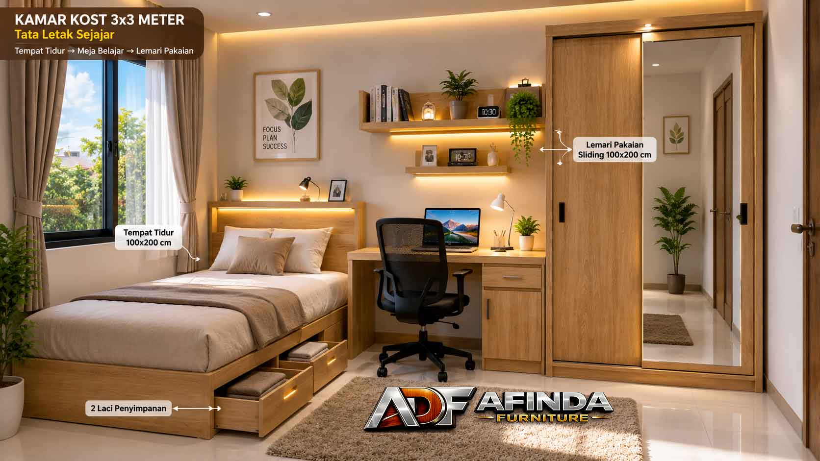Furniture Kamar Kost Jogja