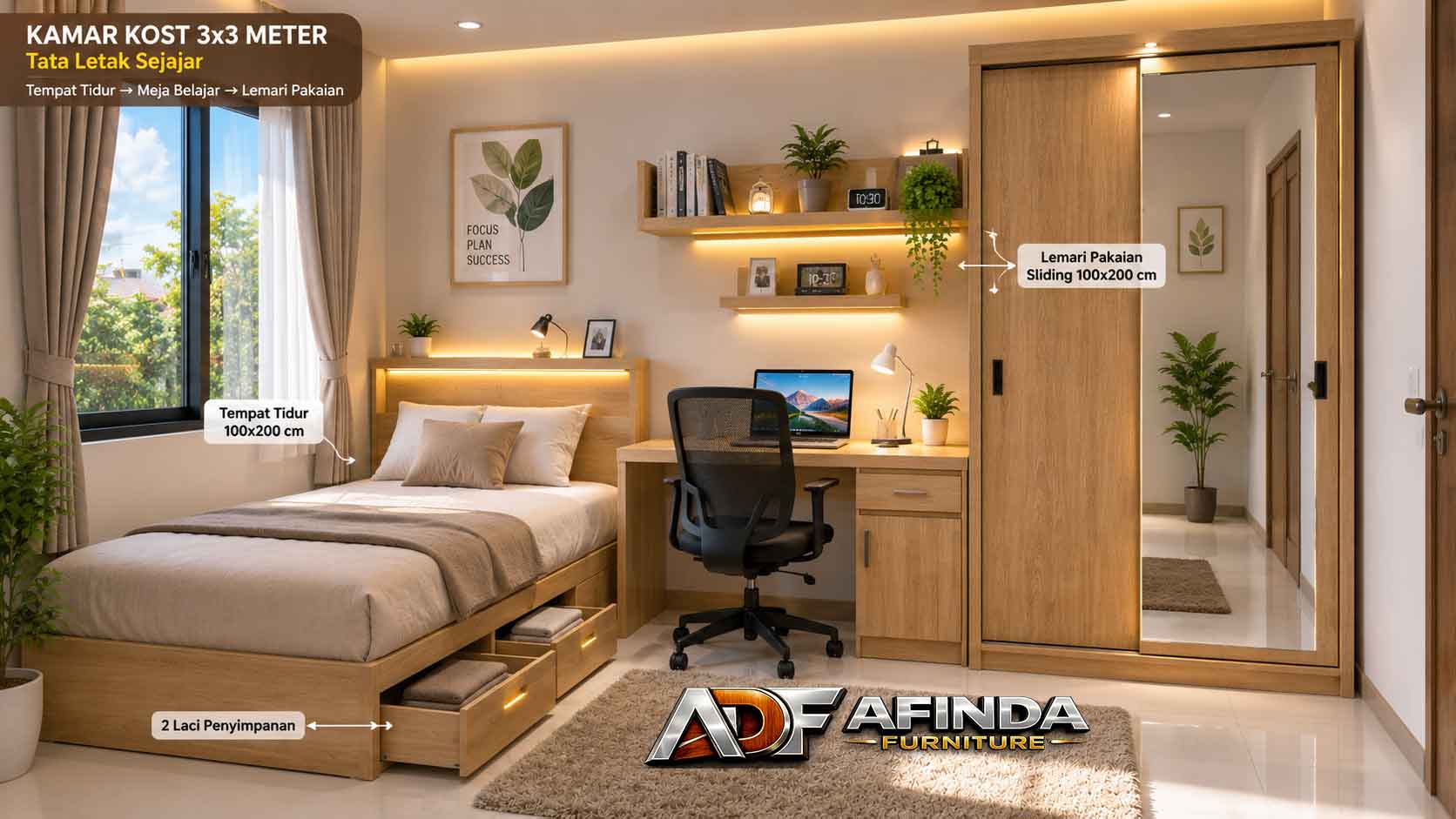 Jual Furniture Kamar Kost Malang